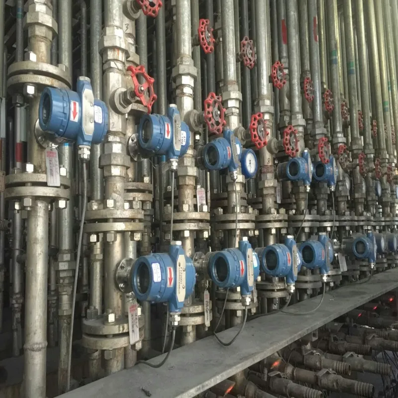 Batch application of MF3 target flowmeter in cooling water system