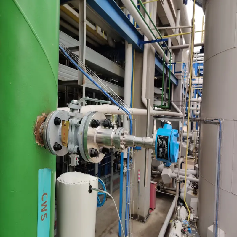 Application of MF2 electromagnetic flowmeter in circulating cooling water and process wastewater flow monitoring in high-purity material process system