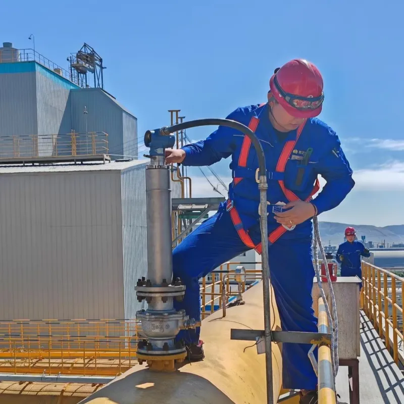 Application of MF3 plug-in target flowmeter in online flow measurement of gas main pipe or branch pipe in coal chemical equipment