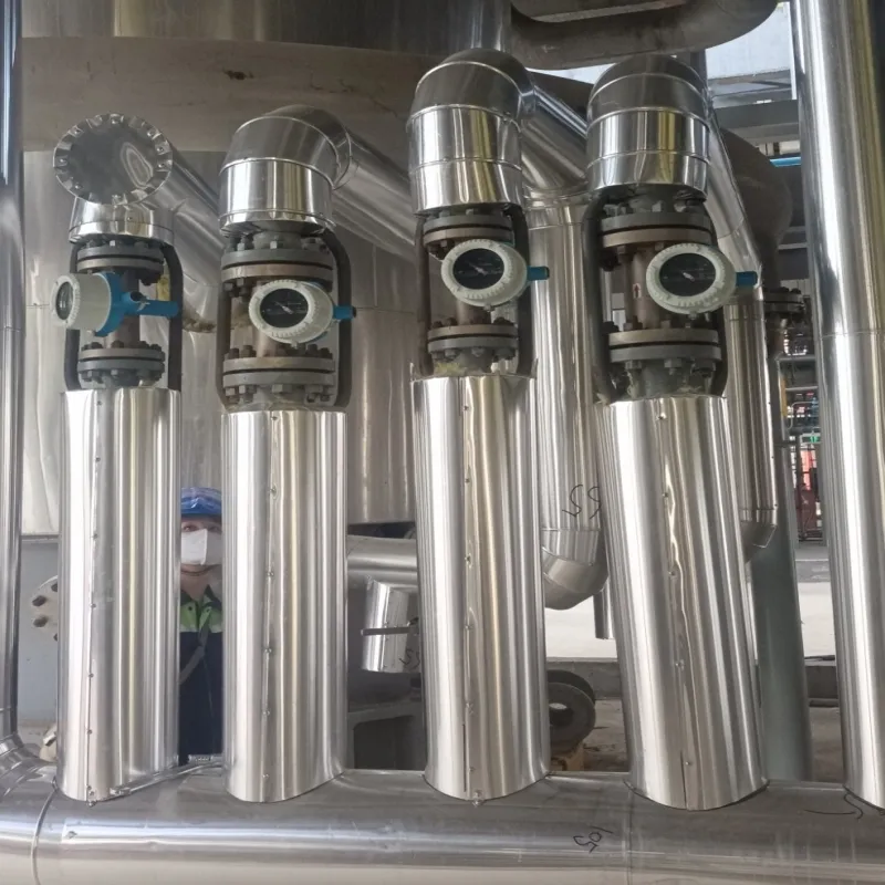 Application of MF1 metal tube rotor flowmeter in polycrystalline silicon process reaction system