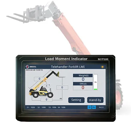 Telehandler Forklift Load Moment Indicator