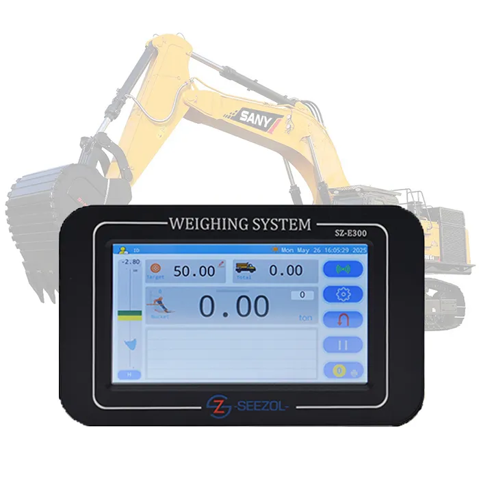 Excavator Scale On Board Weighing System
