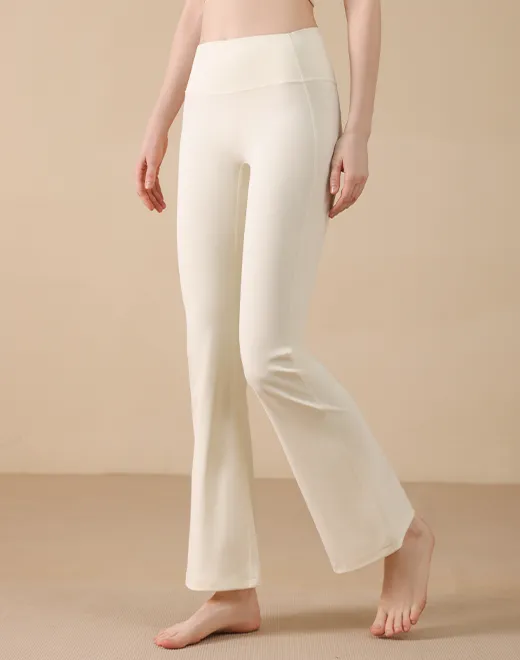 M-Shaped Booty Design Flared Yoga Sports Pants