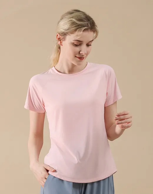 Sports top with cut-out back design
