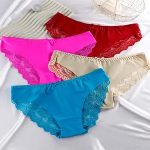 AFQK-89430 Pure Comfort High-Waist Lace Panty