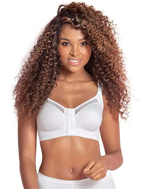 Plus Size Wireless Sports Bra &ndash; Front Hook & Lift Design