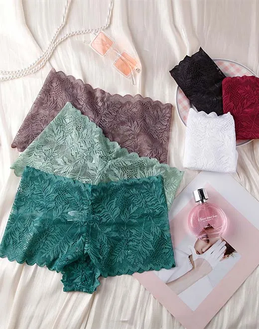 ハイウエストレースセクシーな女性パンティー