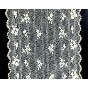 Lace Floral Sheer Mesh Soft Trimming Fabric for Lingerie
