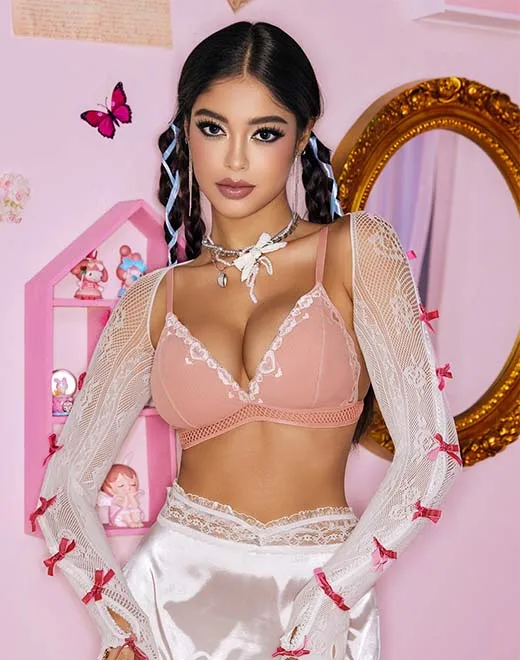 Ladies' sexy lace underwear bra 8838