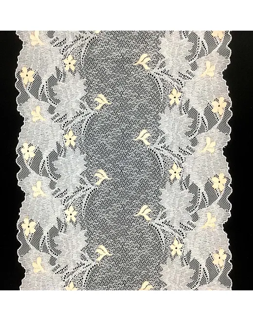 Lace Decorative Mesh Floral Lingerie Trim Fabric