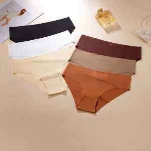 ミッドウェイストシームレスパンティー6001＃