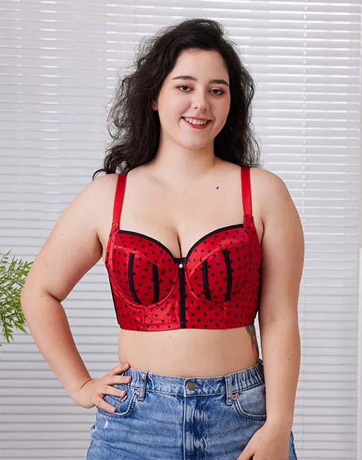 Charlotte Longline 6977 Women's Full Bust Padded Bra 