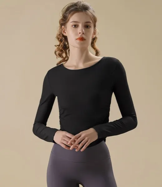 Women's Long-Sleeve Contour Top