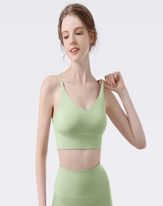 Thin-Strap Sports Bra