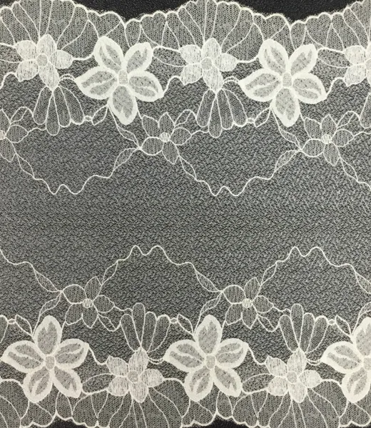 WHJH-9271 Magnolia Relief Jacquard Lace Trim
