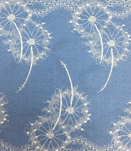 WHJH-9382 Plume Dandelion Extra-Wide Guipure Lace