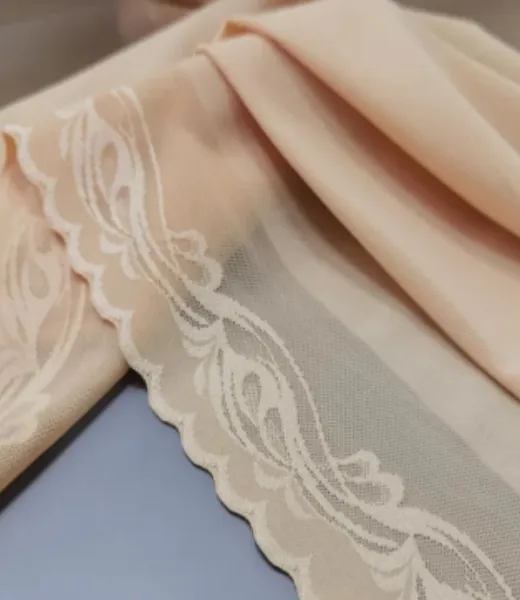 JJ-M0502 Nylon-Spandex Decorative Lace