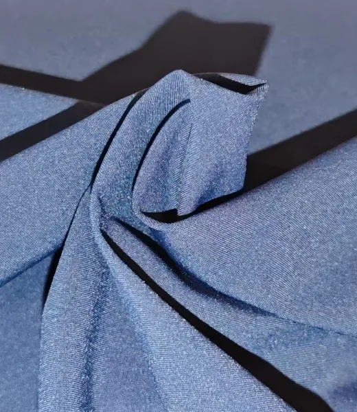 WXF-31518B Blue Stripe Nylon-Spandex Fabric