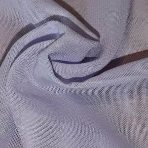 WXF-22298B Light Purple Mesh Stripe Fabric