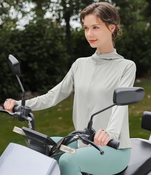 XD-5020 Hooded Sun Protection Top