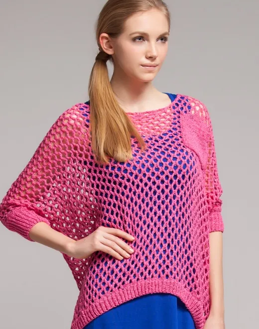  TY-X9834 Round Neck Knit Cardigan