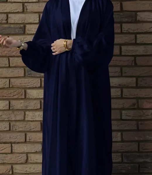 XG-2051 Open-Front Arab-Style Long Robe with Belt