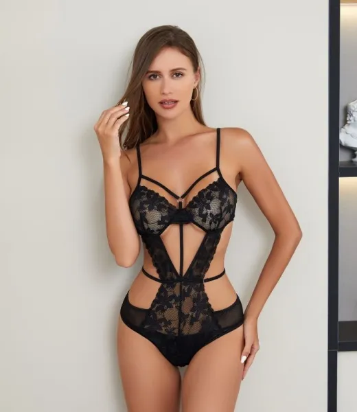 QH-2025 Lace Bodysuit