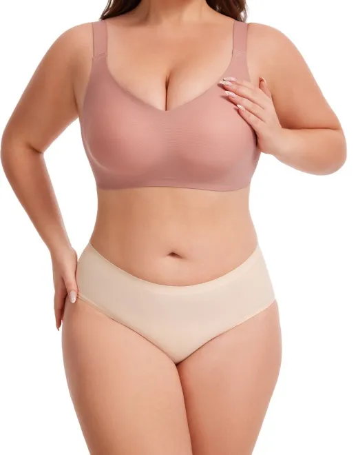 XD-60950 plus-size jelly bra