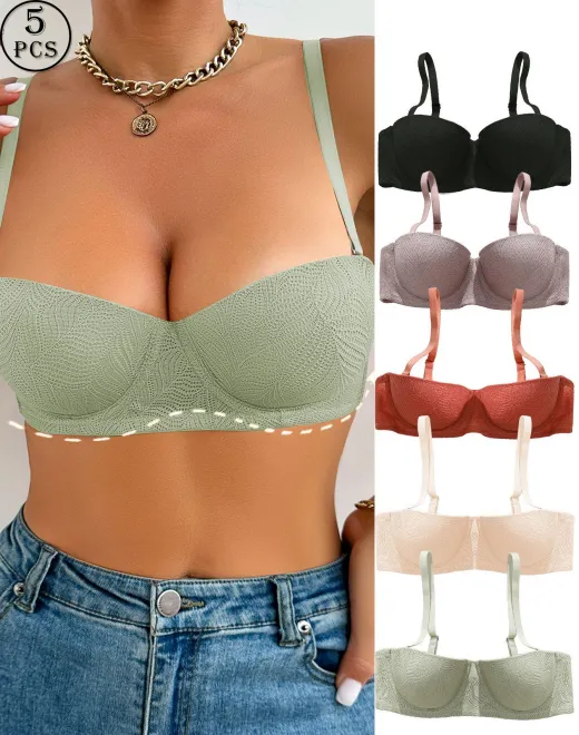 XD-69009 Stitched Support Bra