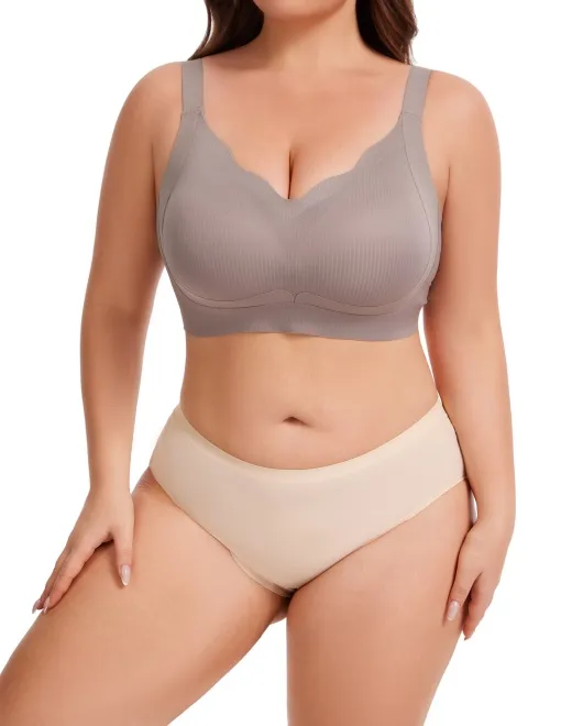 XD-60959 Plus-Size Jelly Bra