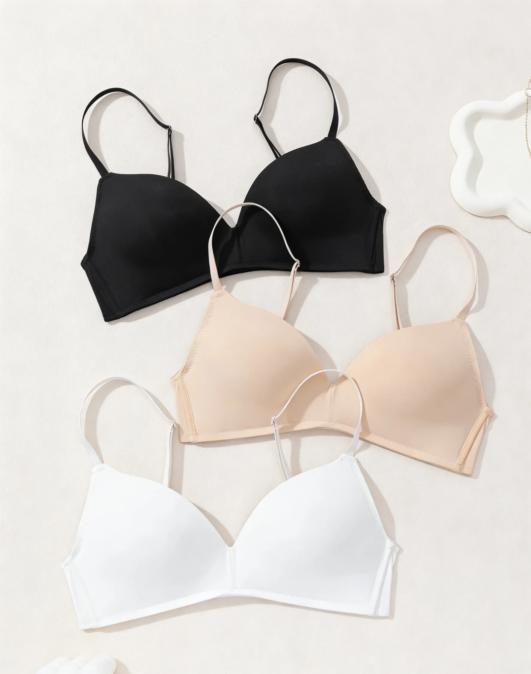 XD-69013 Budget-Friendly Stitched Bra