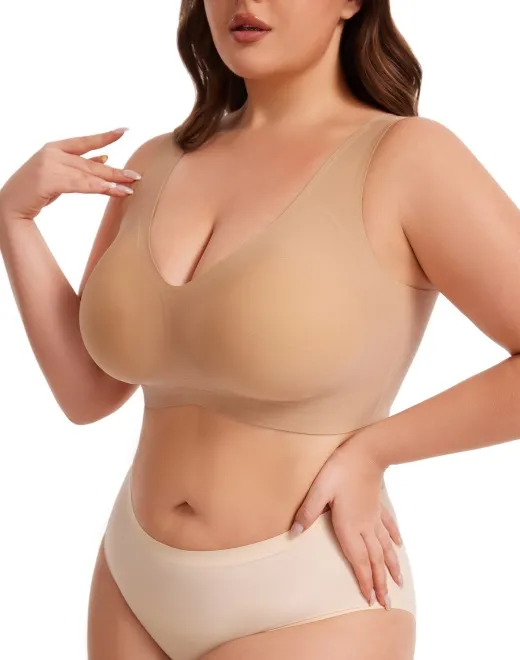 XD-68051 Plus-Size Jelly Bra