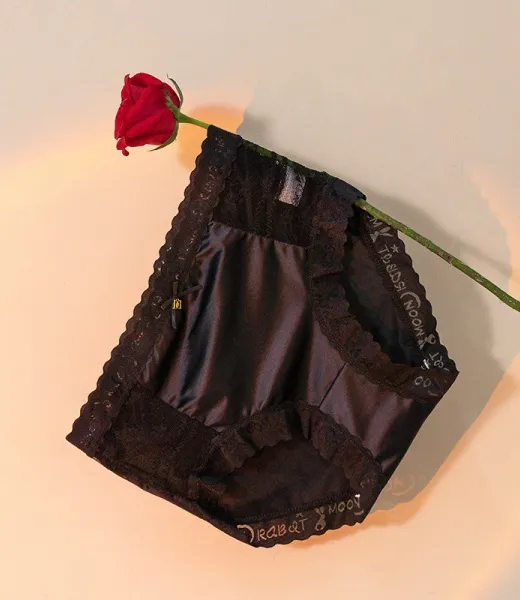 GY-143 Sweet satin silk high-elasticity comfortable underwear