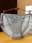GY-582 Women's satin lace polka-dot underwear