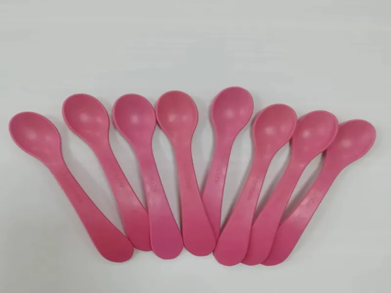 High Quality Disposable Biodegradable Utensils CPLA Spoon Fork Set