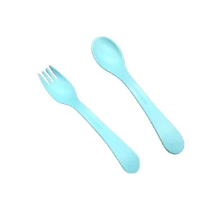 Compostable C.PLA Disposable Cutlery Set Kids Spoon Fork Set