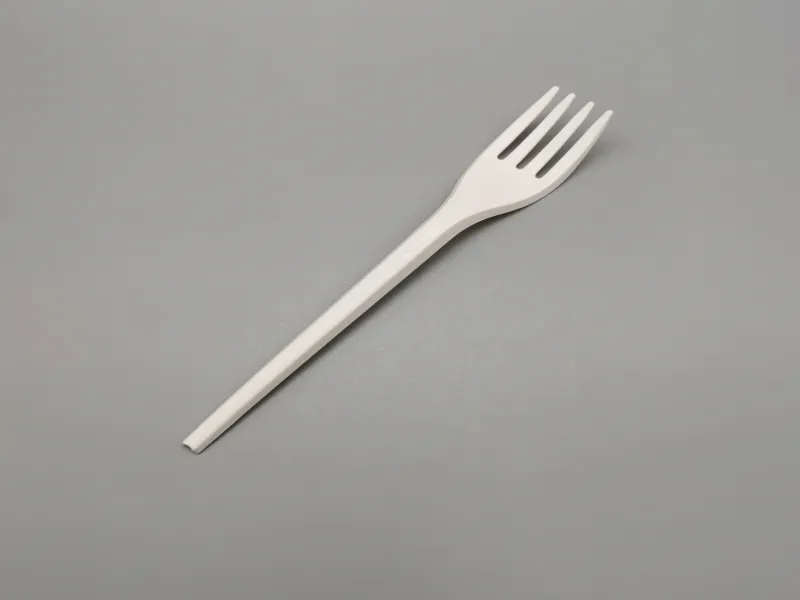 6.5 Inch 100% Compostable CPLA Fork Disposable Cutlery