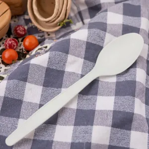 Western-Style Biodegradable Cutlery Cornstarch Plastic Take-Away Spoon Knife Fork Disposable Cutlery