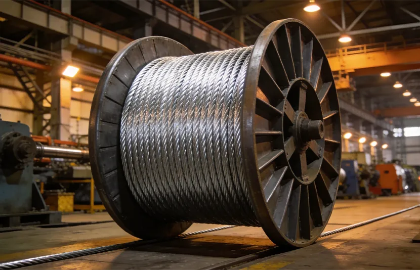Zinc-10% Aluminum-Mischmetal Alloy Coated Steel Strand