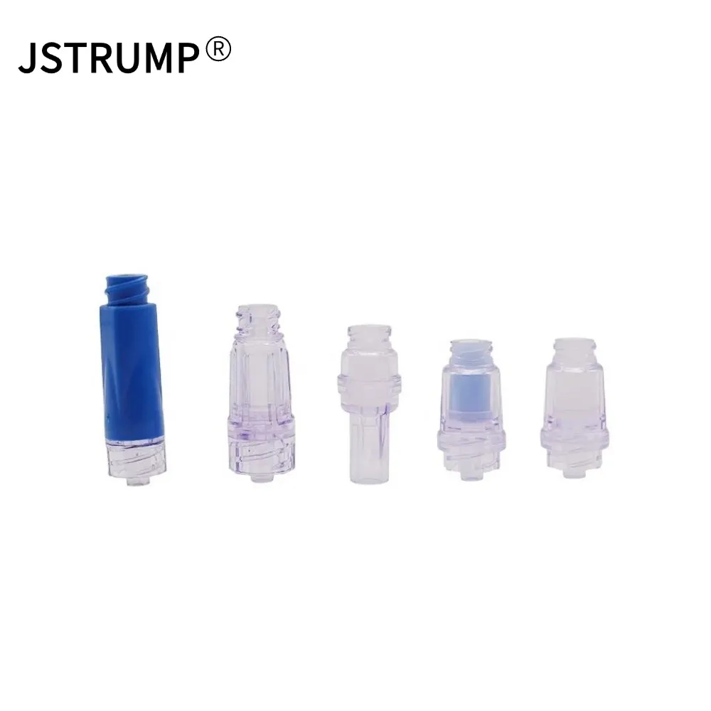 Heparin Coated Long-term Indwelling Needle-free Connectors