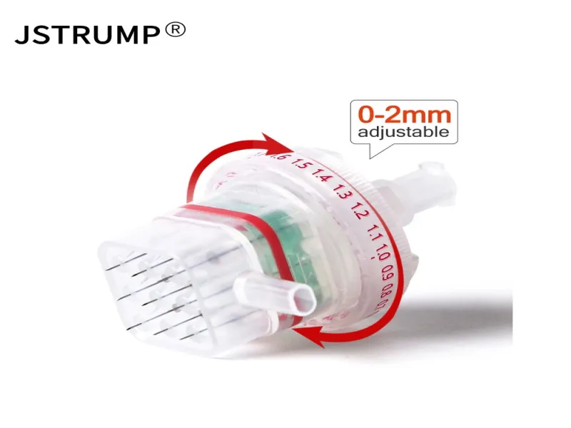 Adjustable Depth Safety 9-Needle Tips