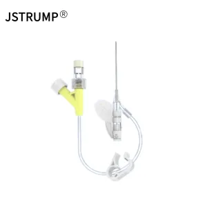 IV Cannula with Integrated Heparin Cap