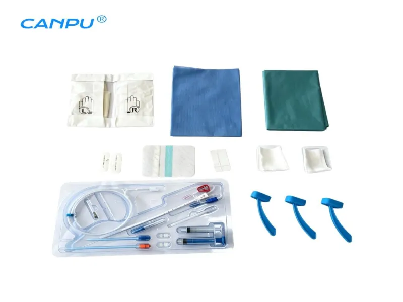 Hemodialysis Double Lumen Catheter Kit