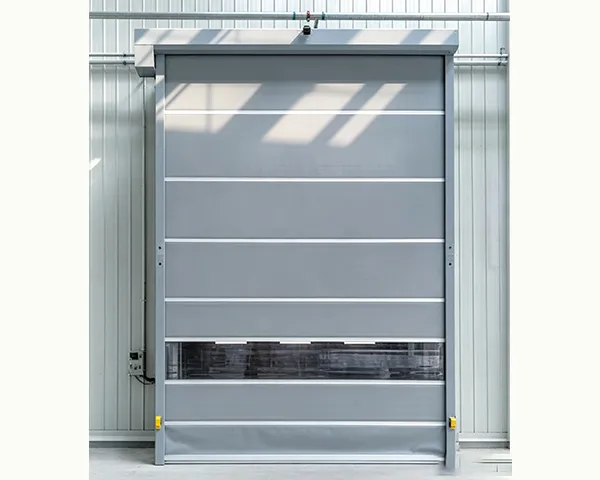 Windproof and pressure-resistant PVC fast rolling shutter door