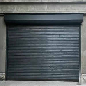 Electric remote control villa rolling shutter door