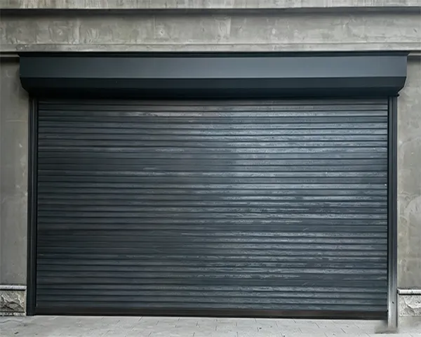 Electric remote control villa rolling shutter door