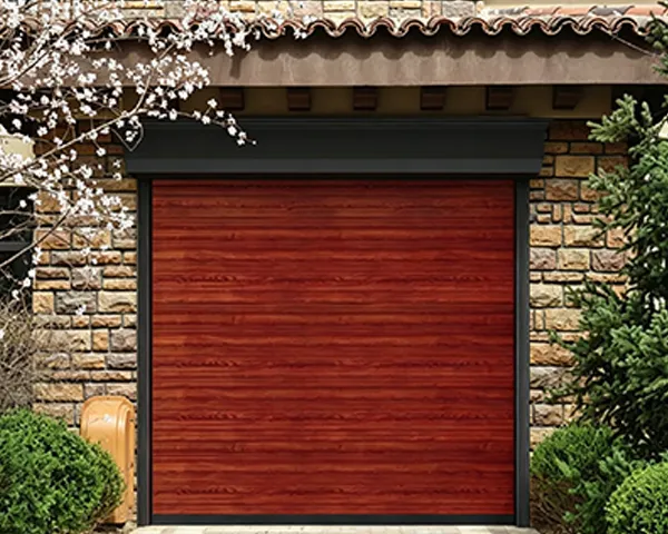 Thermal insulation villa rolling shutter door