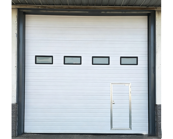 Heavy duty steel industrial doors