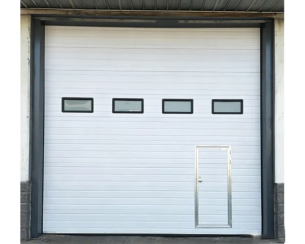 Thermal insulation industrial door