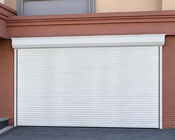 Aluminum alloy villa rolling shutter door